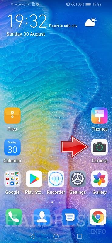 How To Turn On Camera Grid Lines In HUAWEI Y7 Prime 2020 How To