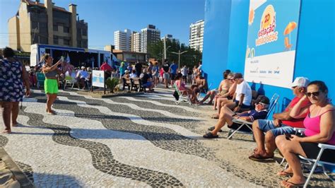 V Deo Os Fagundes Agitam Beira Mar De Tramanda Na Abertura Do