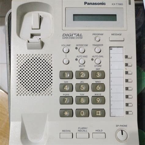 (USED UNIT)Panasonic KX-T7665 Digital Phone | Shopee Malaysia