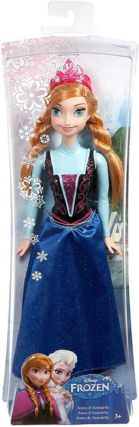 New Disney Frozen Princess Anna Of Arendelle Sparkle Doll Brand New