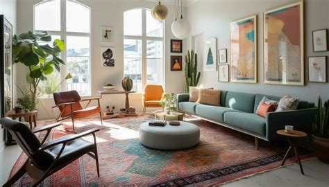 mid century modern living room stock  images  backgrounds