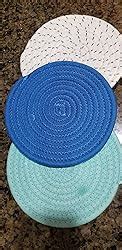 Amazon 100 Cotton Thread Weave Potholders And Trivets Stylish Coasters Hot Pads Hot