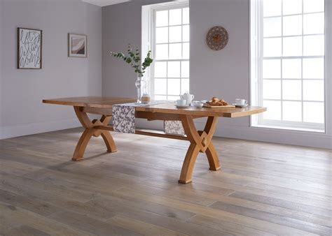 Solid Oak Dining Room Table