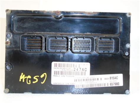 DODGE CARAVAN Engine Brain Box Electronic Control Module 3 3L 08 09 EBay