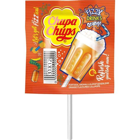 Chupa Chups 3D Fizzy Soft Drinks Lollipops Box 45 Pack Woolworths