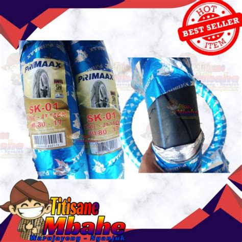 Jual Ban Docep Primaax Primax Sk 01 Set Ukuran 90 80 Dan 80 80 Ring 17