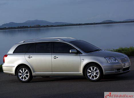 Toyota Avensis Ii Wagon D Hp Technical Specs Data