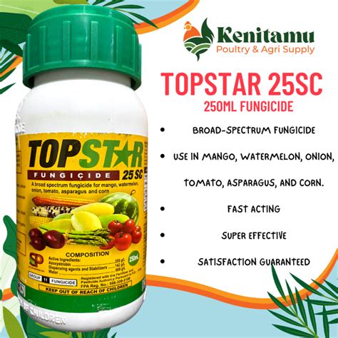 TOP STAR 25SC 250ML SYSTEMIC FUNGICIDE Lazada PH