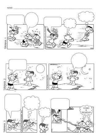 Historia Em Quadrinho Para Colorir - Resultado de imagem para historia em quadrinhos para produção de texto ...