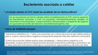 Bacteriemia Asociada A Cateterismo En Uci Pptx