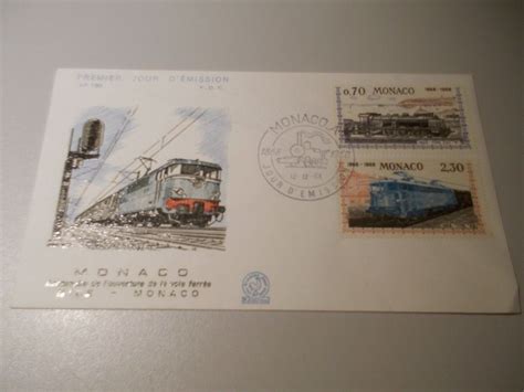 Monaco Fdc Jahre Eisenbahn Kaufen Auf Ricardo