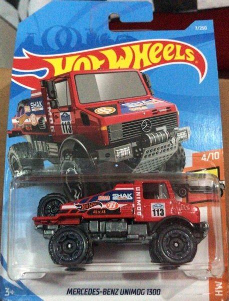 Jual Hotwheels Mercedes Benz Unimog Red Hw Hot Trucks Hot Wheels