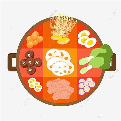 Hot Pot Png Transparent Jiugongge Hot Pot Food Squared Paper For Practicing Calligraphy Food