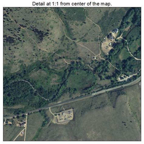 Aerial Photography Map of Eldorado Springs, CO Colorado