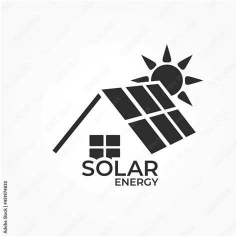 Solar Energy Logo Sustainable Renewable And Alternative Energy Symbol