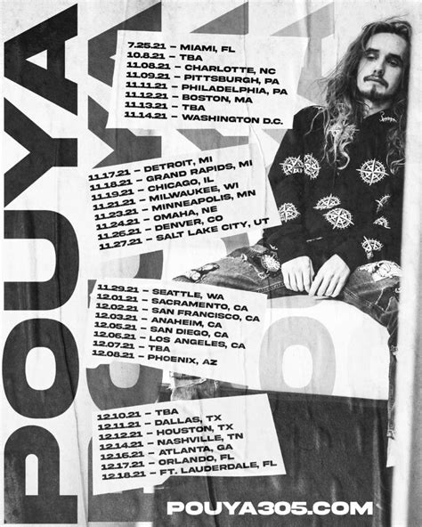 Pouya Fall 2021 Tour On Sale Now Slvyvll