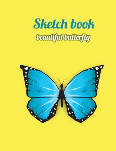 Sketchbook Sketch Book Beautiful Butterfly Fun T Book For