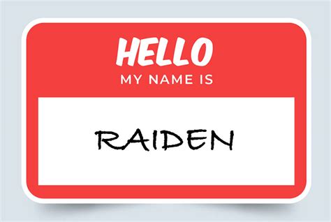 Raiden Name Meaning: Origins and Significance