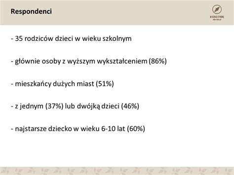 Syndrom Baby Jagi Czy Rodzice Boj Si Wypu Ci Dzieci Na Dw R Ppt