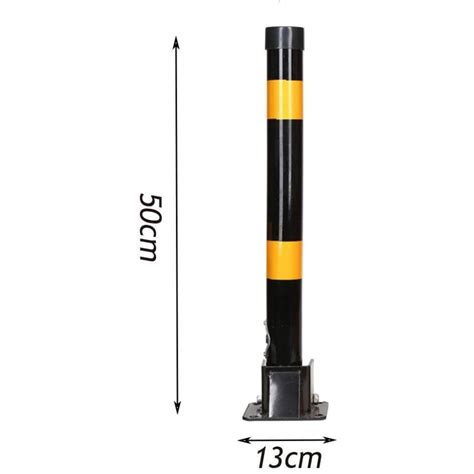 Car Parking Space Iron Locked Parking Barrier Folding Reclining Parking ...