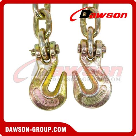 Usa Standard Chain Assembly With Clevis Hooks Each End G70 Transport