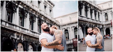 Patrick Huber Jimmy Sjödin romantic same sex proposal in Venice Serena Genovese photography