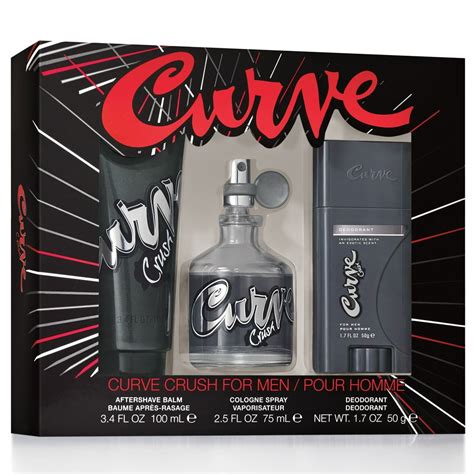 Liz Claiborne Curve Crush Cologne T Set For Men 3 Pieces Walmart