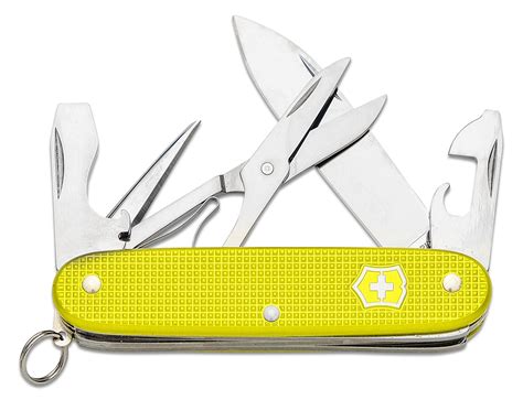 Victorinox Electric Yellow Pioneer X Alox 2023 Limited Edition Swiss