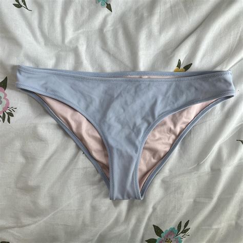 Shade Shore Women S Blue Bikini And Tankini Bottoms Depop