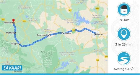 Mysore To Coorg Road Trip Distance Time And Useful Travel Information