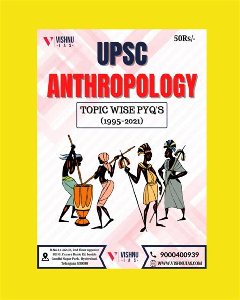 Upsc Anthropology Topic Wise Pyqs Black White