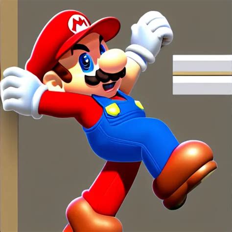 Hyper Realistic Photo Of Mario From Super Mario Bros Stable Diffusion