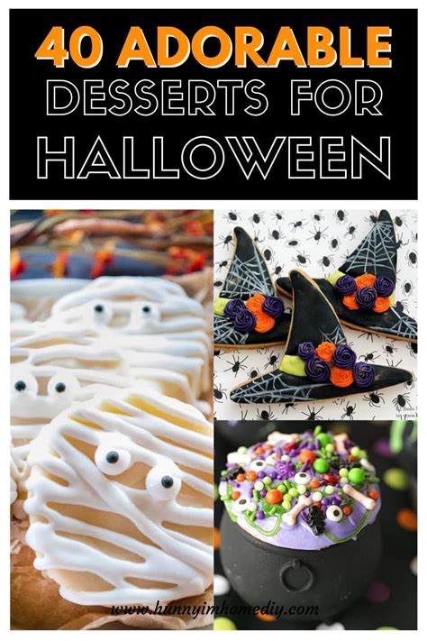 50 Halloween Themed Desserts to Haunt Your Party | Easy halloween food ...