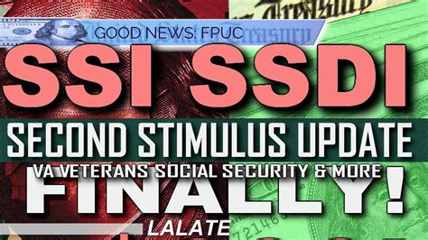 Second Stimulus Check Ssi Ssdi Ssa Social Security Direct Express