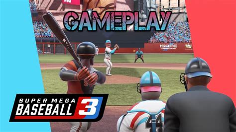 Super Mega Baseball Gameplay Nintendo Switch Youtube