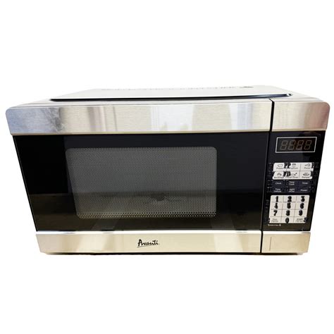 Compact Microwave-Express Cook-Tactile-Stainless Steel