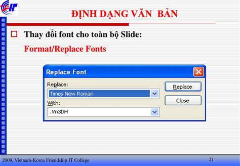 Microsoft Powerpoint 2009 Vietnam Korea Friendship It College Ppt