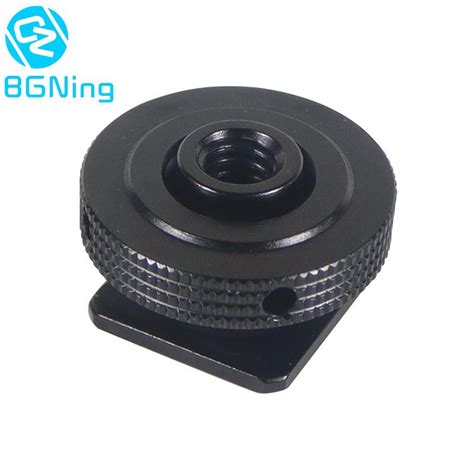 BGNing Universal DSLR Cameras 1 4 Inch Hot Shoe Mount Screw Adapter For Tripod Ball Head Stand