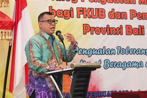 Kemenag Bali Bumikan Moderasi Beragama Bersama Mitra Kerja Melalui