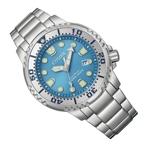 Citizen Promaster Marine Divers 200m Blue Dial Stainless Steel Watch B