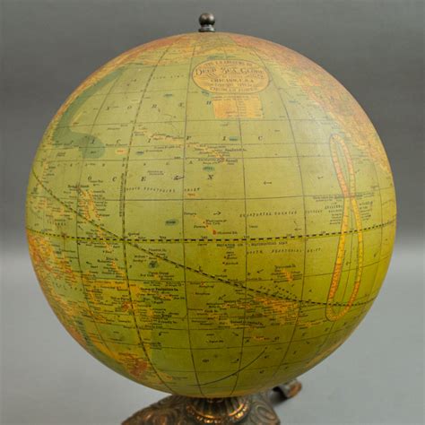 Globe American Andrews Terrestrial World 12 Inch Deep Sea Table