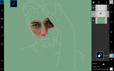 In this tutorial, we show you how to create a sketched portrait using layers in Draw. Pics Art ...