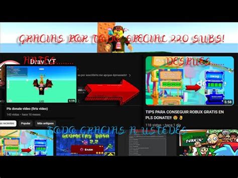 QUE ME INSPIRO A SER YOUTUBER ESPECIAL 220 SUBS YouTube