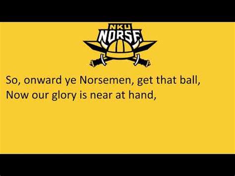 Northern Kentucky University S Fight Song Onward Ye Norsemen Youtube