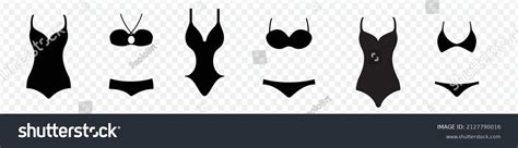 827 Transparent Bikini Stock Vectors Images Vector Art Shutterstock