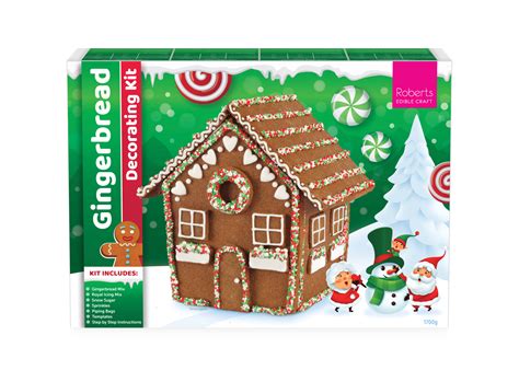 Gingerbread House Made With Our Gingerbread Decorating Kit Roberts