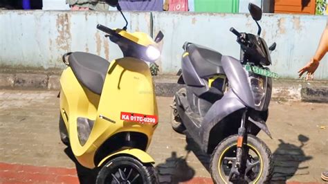 ola  pro  ather  electric scooters compared side  side