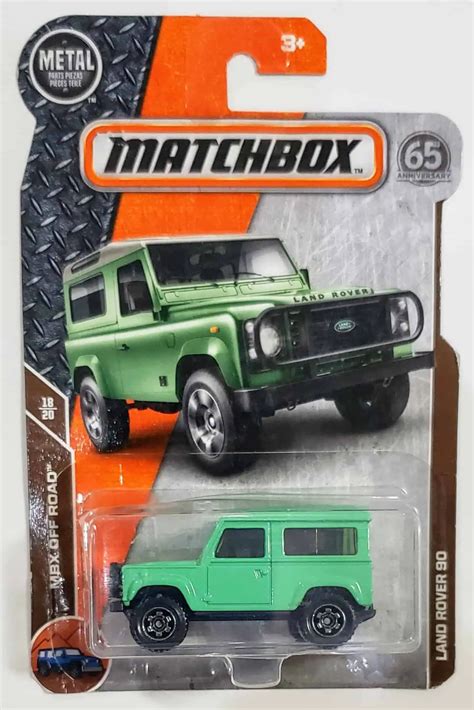 Embalagem Danificada Matchbox Land Rover Universo Hot Wheels