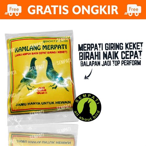 Jual KAMLANG MERPATI JAMU CEPAT GIRING BURUNG MERPATI BALAP OBAT JAMU CEPAT KEKET MERPATI ...