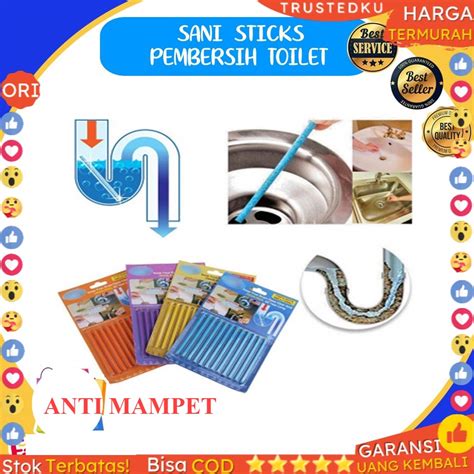 Jual Sani Stick ORI Alat Pembersih Saluran Air Pipa Wastafel Mampet